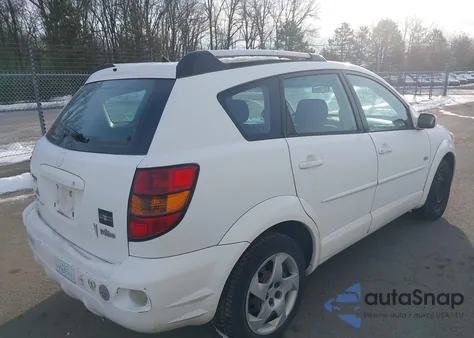 2005 Pontiac Vibe z USA, uszkodzony, nr VIN 5Y2SM638X5Z442367